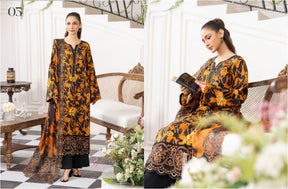 DIGITAL PRINTED VISCOSE 3 PIECE SUIT