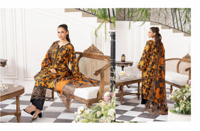 DIGITAL PRINTED VISCOSE 3 PIECE SUIT