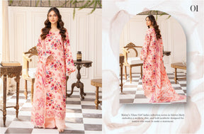 DIGITAL PRINTED VISCOSE 3 PIECE SUIT